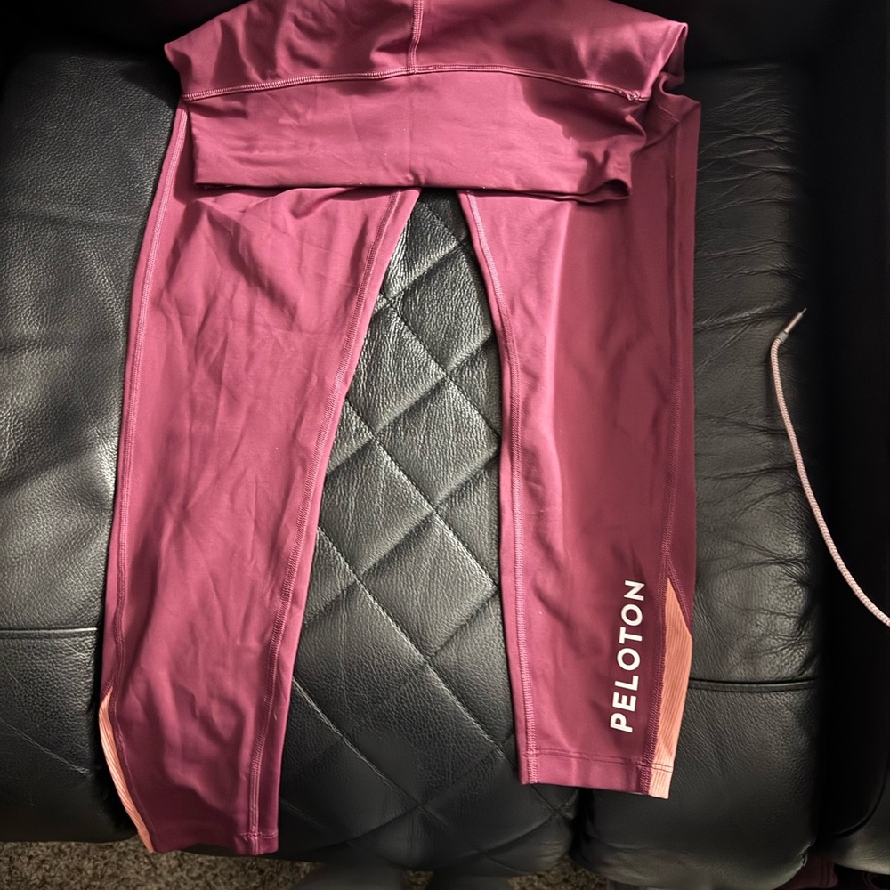 Peloton Pink‎ Leggings High Waist Moisture-Wicking